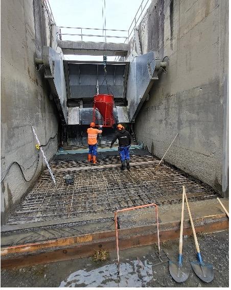 BKW Energie AG -Sanierung Toosbecken WKW Spiez