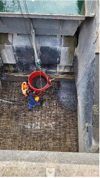 BKW Energie AG -Sanierung Toosbecken WKW Spiez